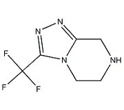 KL80175            486460-21-3       3-(三氟甲基)-5,6,7,8-四氫-[1,2,4]三唑并[4,3-a]吡嗪